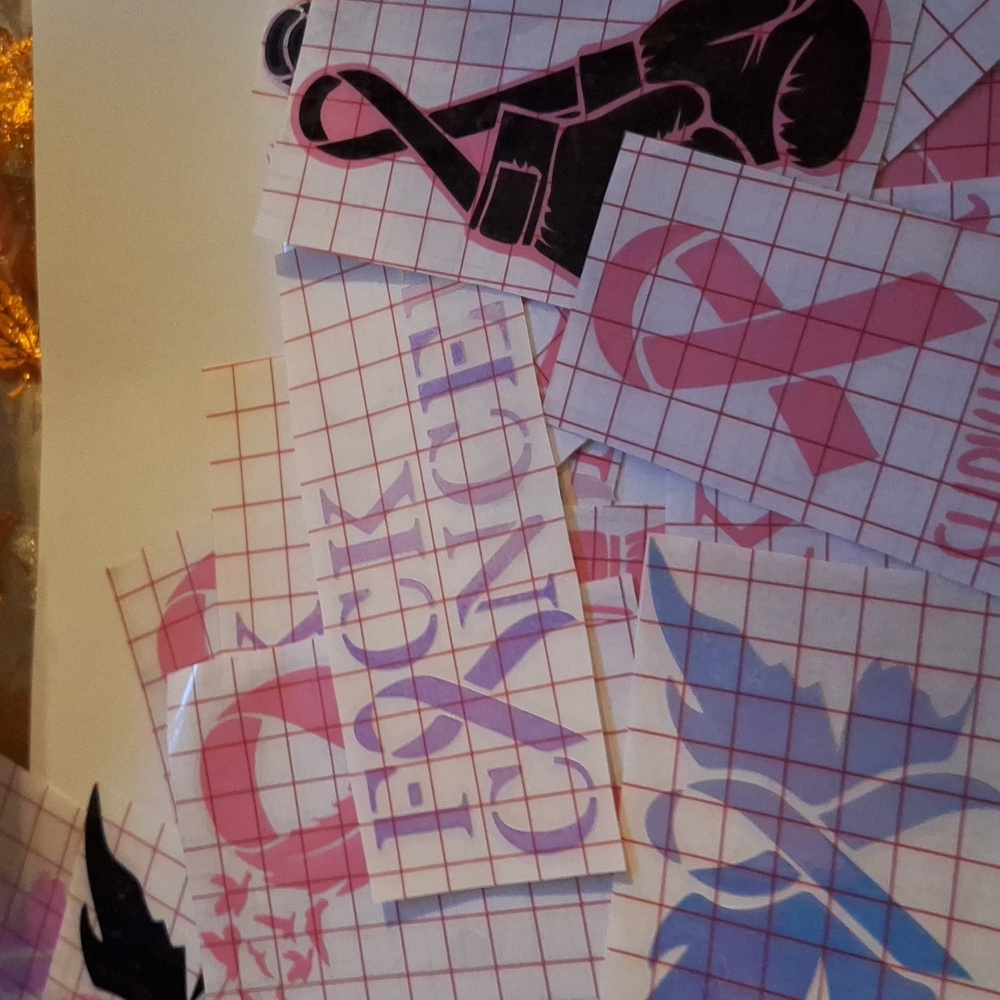 Decals For Breast Cancer Aweareness